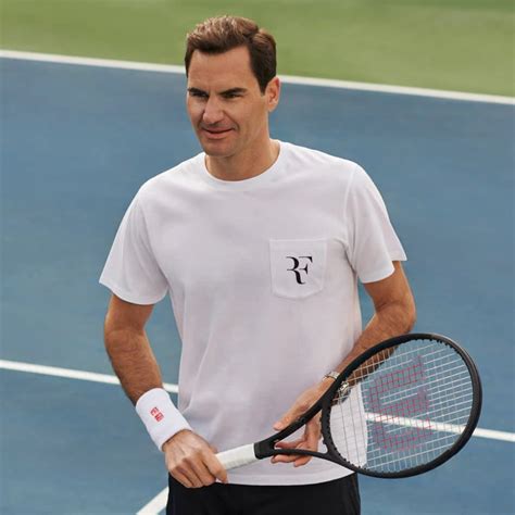 roger federer uniqlo shirt.